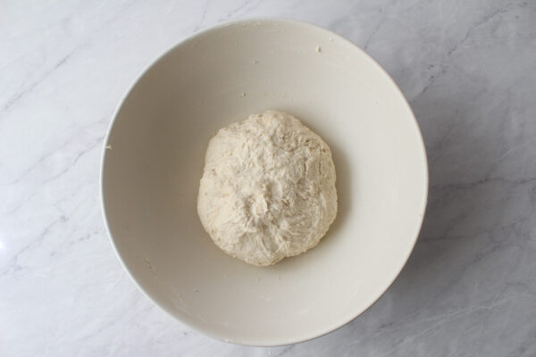 sourdough pizza dough autolyse phase