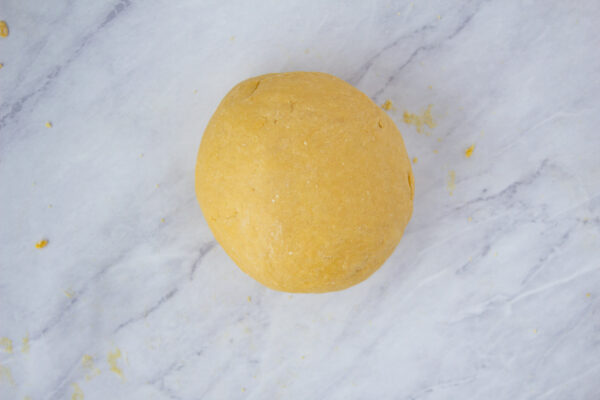 einkorn pasta dough ball